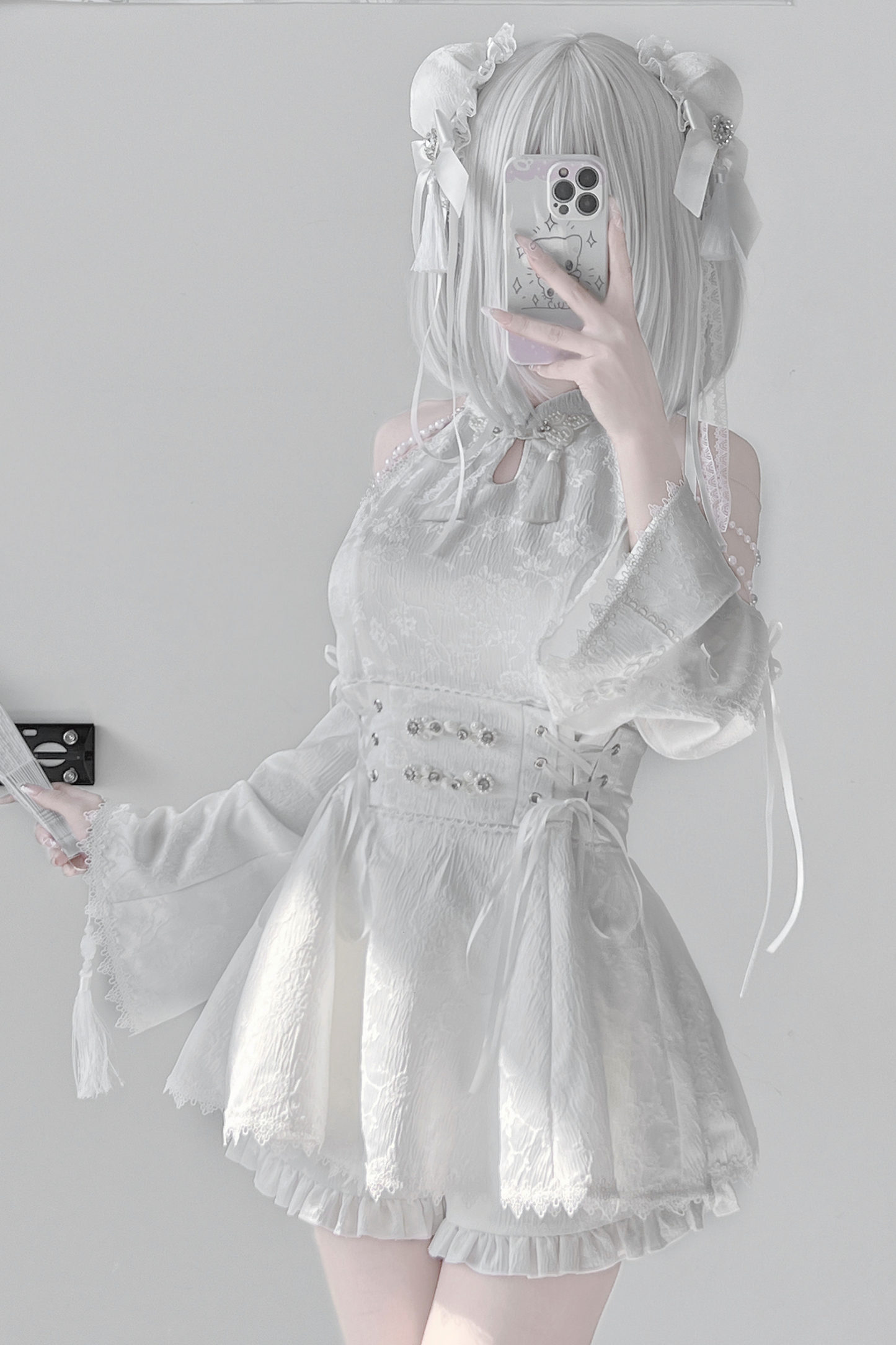 ruffle stand + top item china Mine Reserved pants accessories