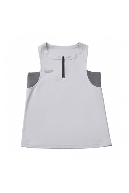 Weste + ärmellose Halbkapuzenjacke Top Hose Mode