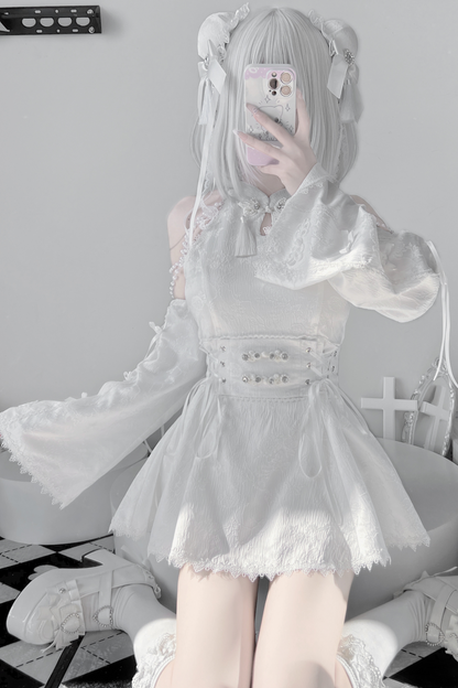 ruffle stand + top item china Mine Reserved pants accessories