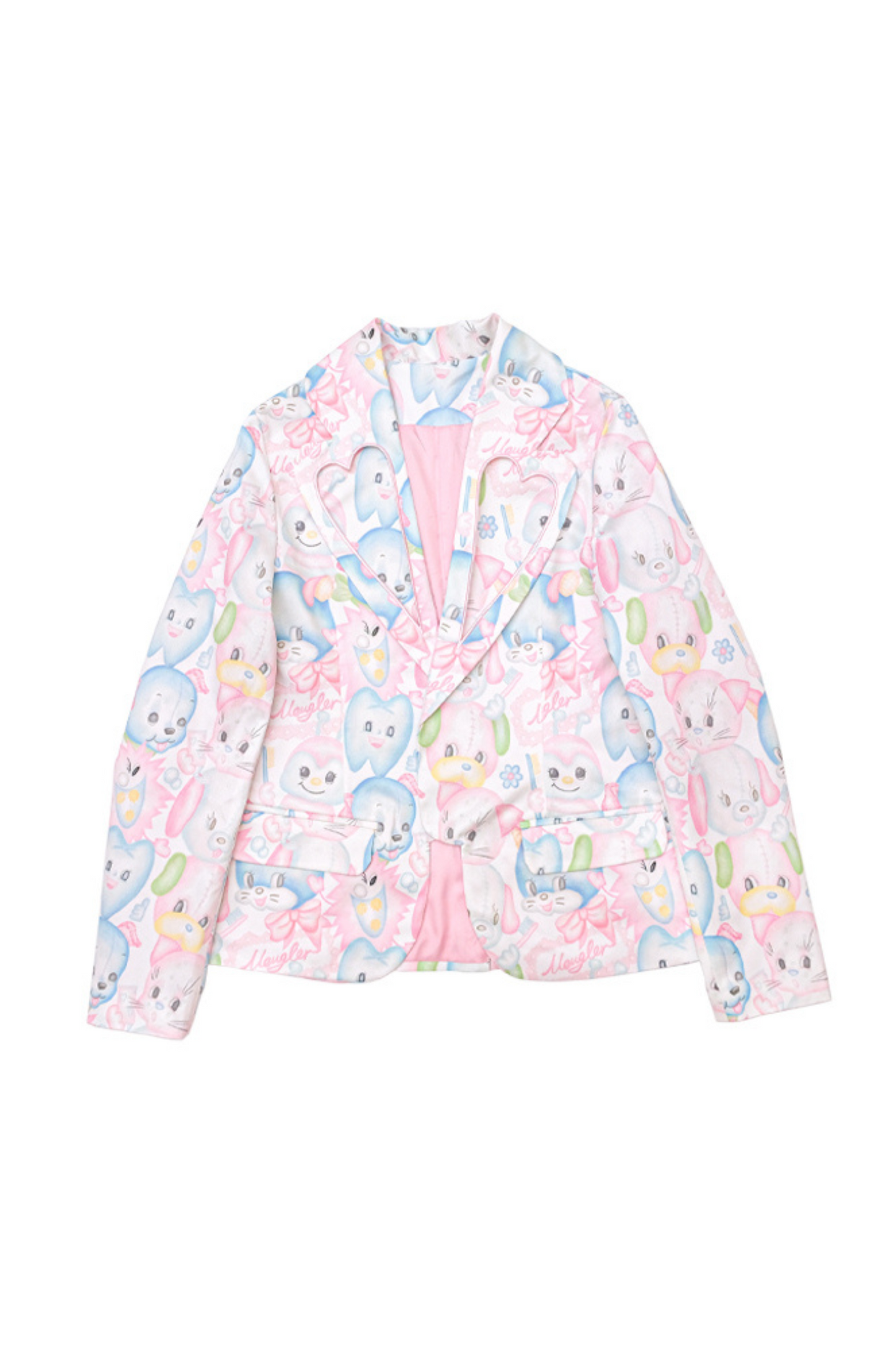 jacket y2k + collar skirt fantasy