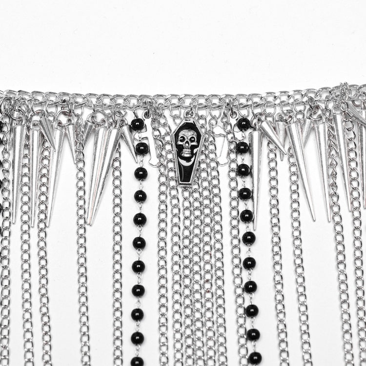 Punk Tassel Chest Chain