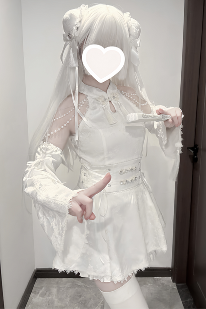 ruffle stand + top item china Mine Reserved pants accessories