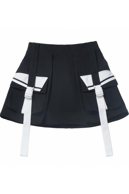 + camisole leg skirt Mode warmers cyber top