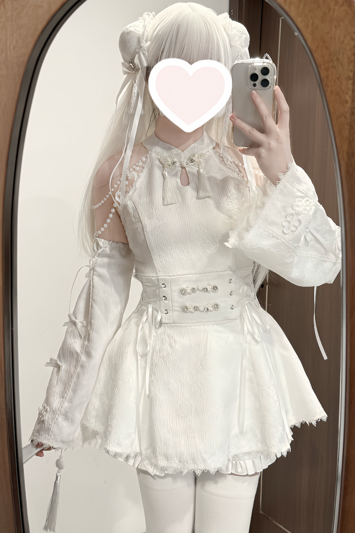 ruffle stand + top item china Mine Reserved pants accessories