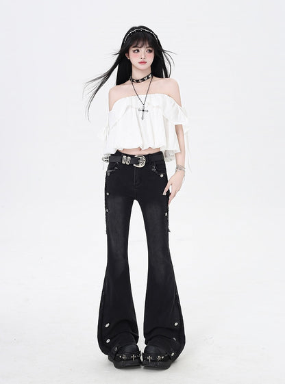 Skirt Wear White Top/Bubble Three Ways