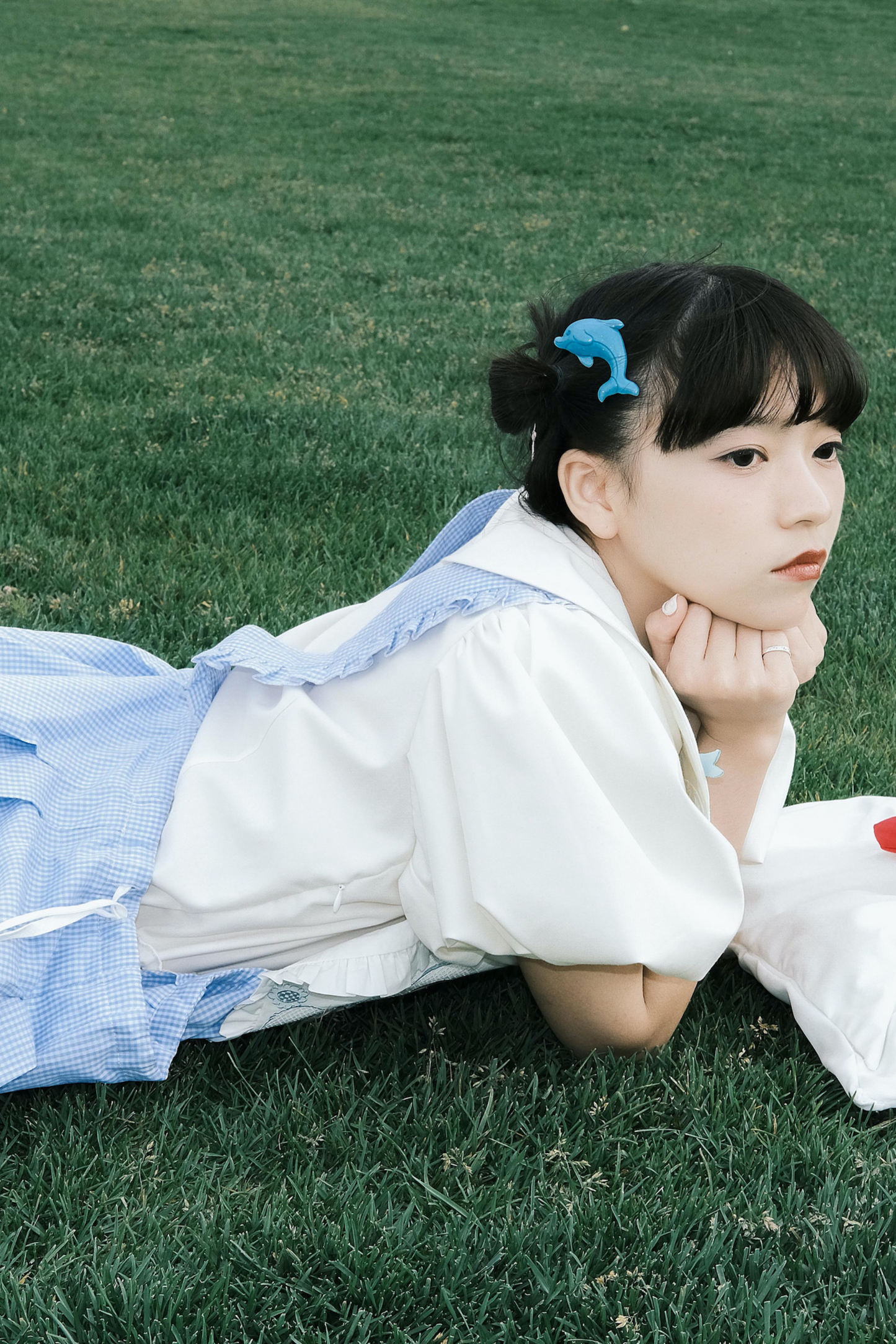 Pulloverrock Schürze Herz Hase