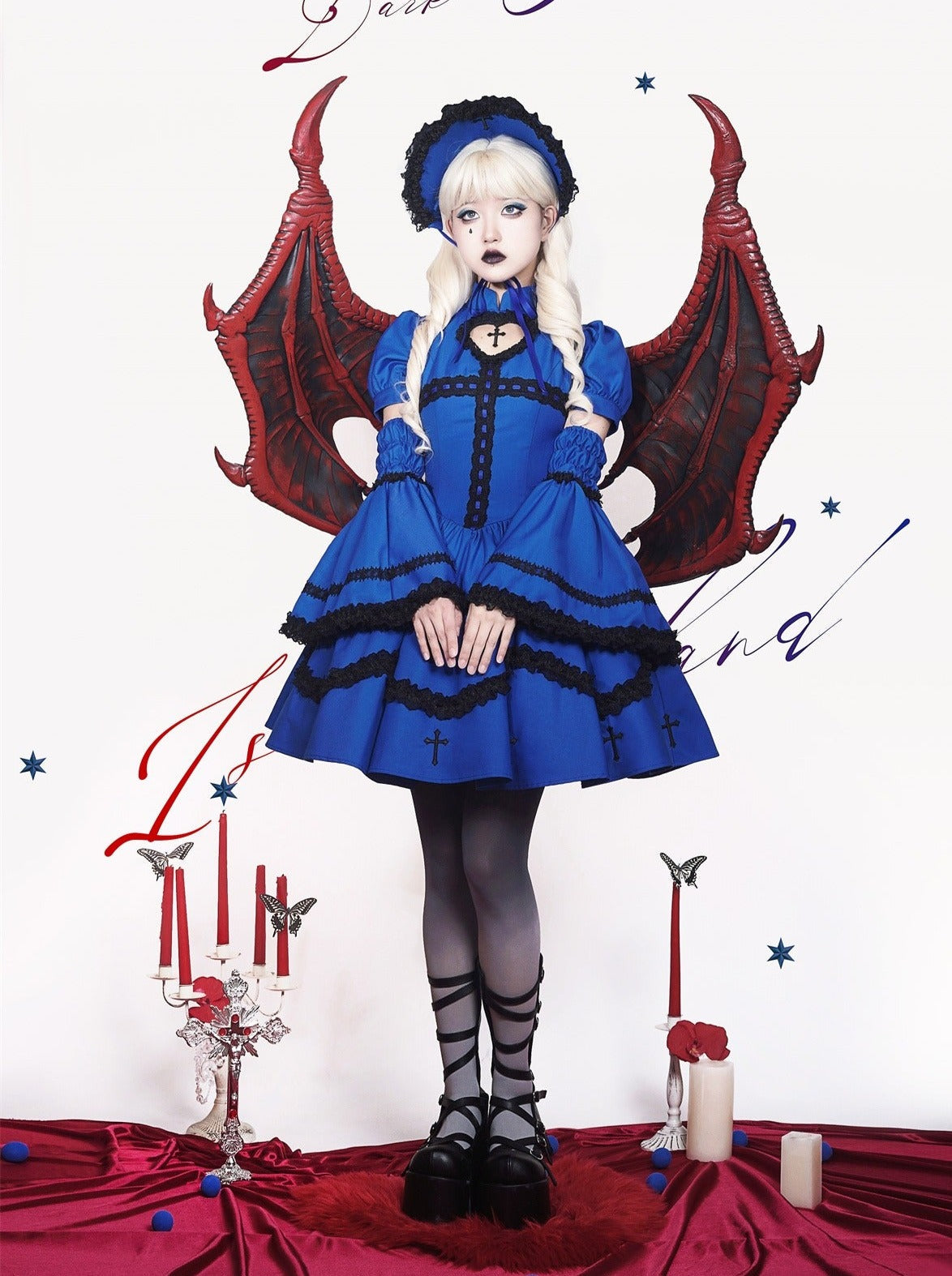 Subculture Lolita Dress Y2K Cross
