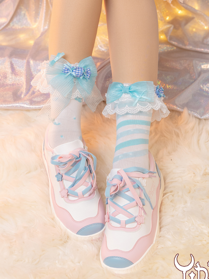 Sweet Whimsical World Sweet Socks