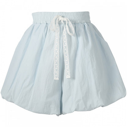 Blue Bubble Yume Kawaii Lace Shorts Drawstring