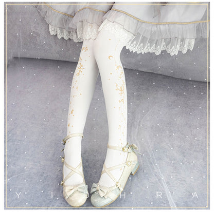 The Jade Hare Elegant Lolita Tights