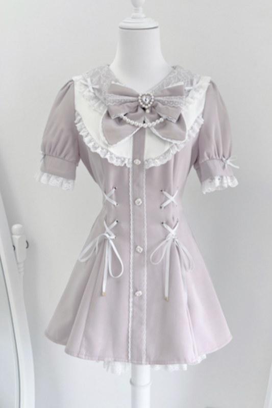 puff pants inner Ribbon + top sleeve