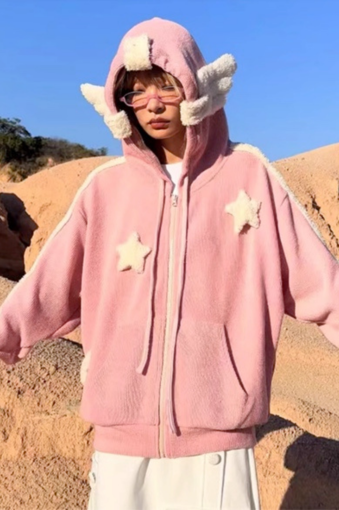 Rosa Jacke Angel Knit