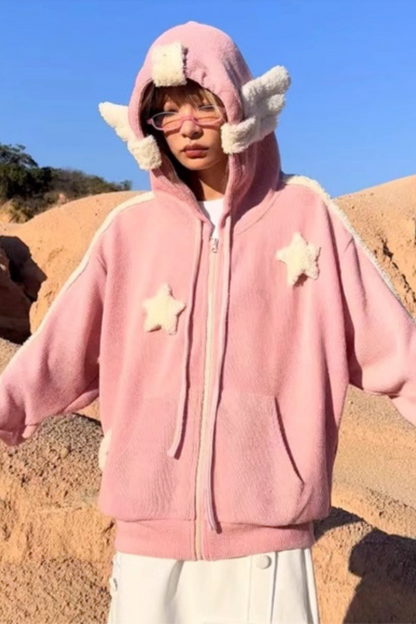 Rosa Jacke Angel Knit