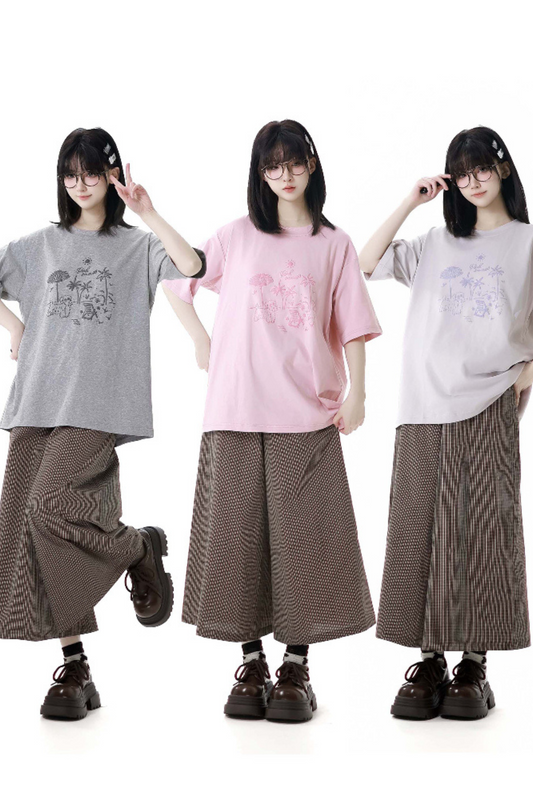 loose tops design Pastel