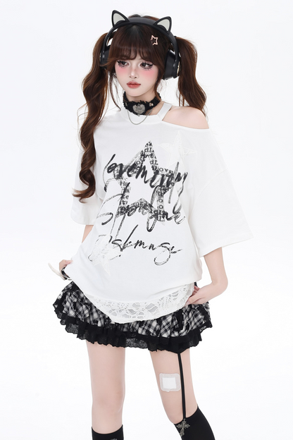Strapless Starry Sweet Cool Design American Top