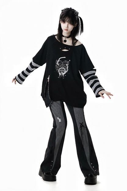 Design pants denim mode