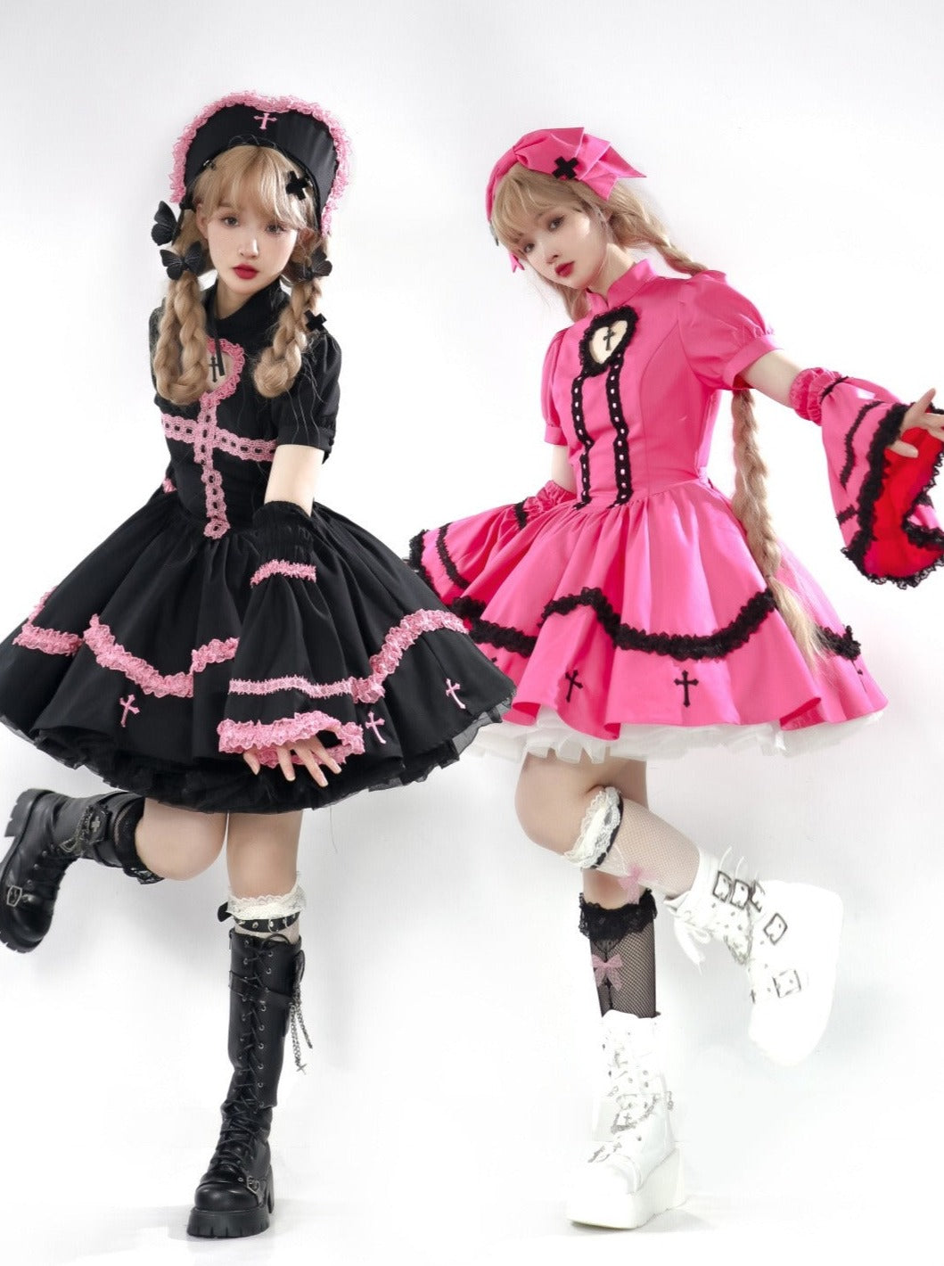 Subculture Lolita Dress Y2K Cross