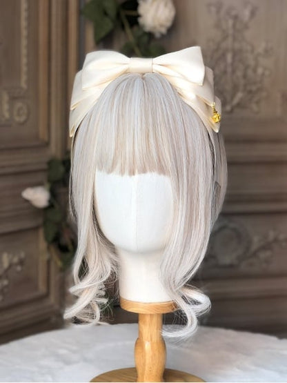 Crown Lolita Bow Optionen mit Charm Farbe Golden Large KC – 15
