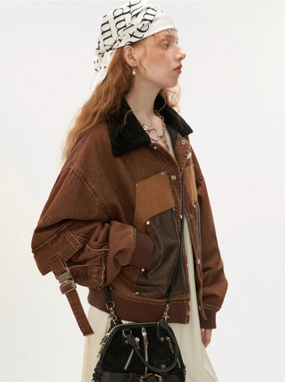 Veste Maillard rétro antique