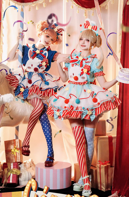 Pierrot Setup Complete Bunny Circus Dress