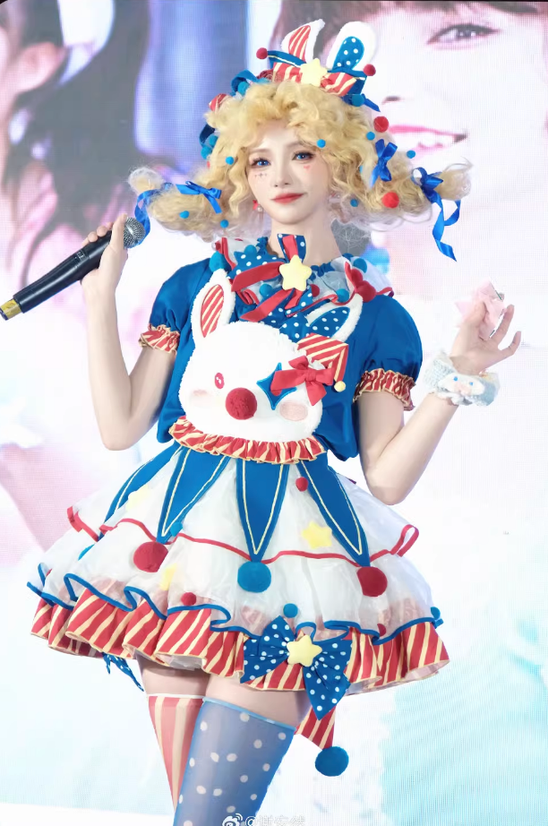 Pierrot Setup Complete Bunny Circus Dress