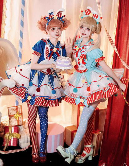 Pierrot Setup Complete Bunny Circus Dress