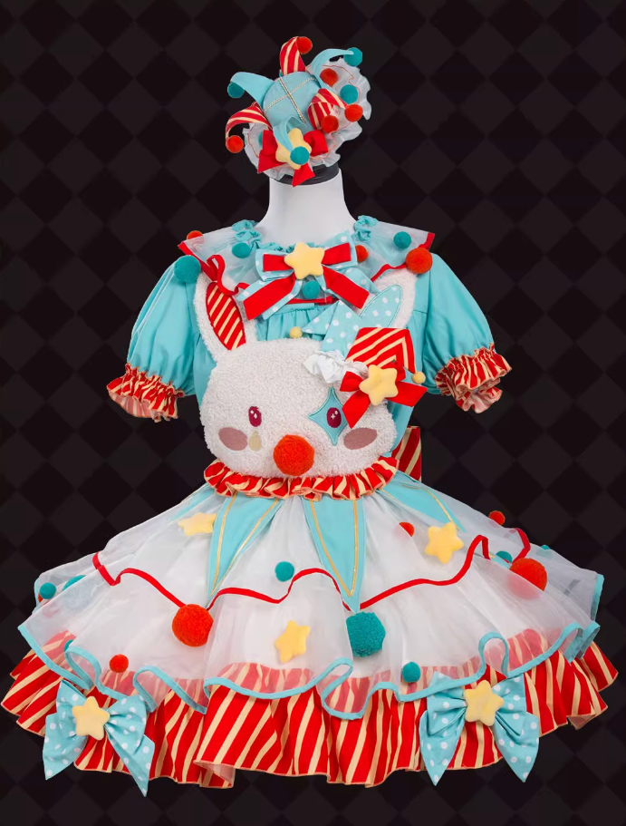 Pierrot Setup Complete Bunny Circus Dress