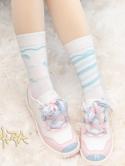 Sweet Whimsical World Sweet Socks