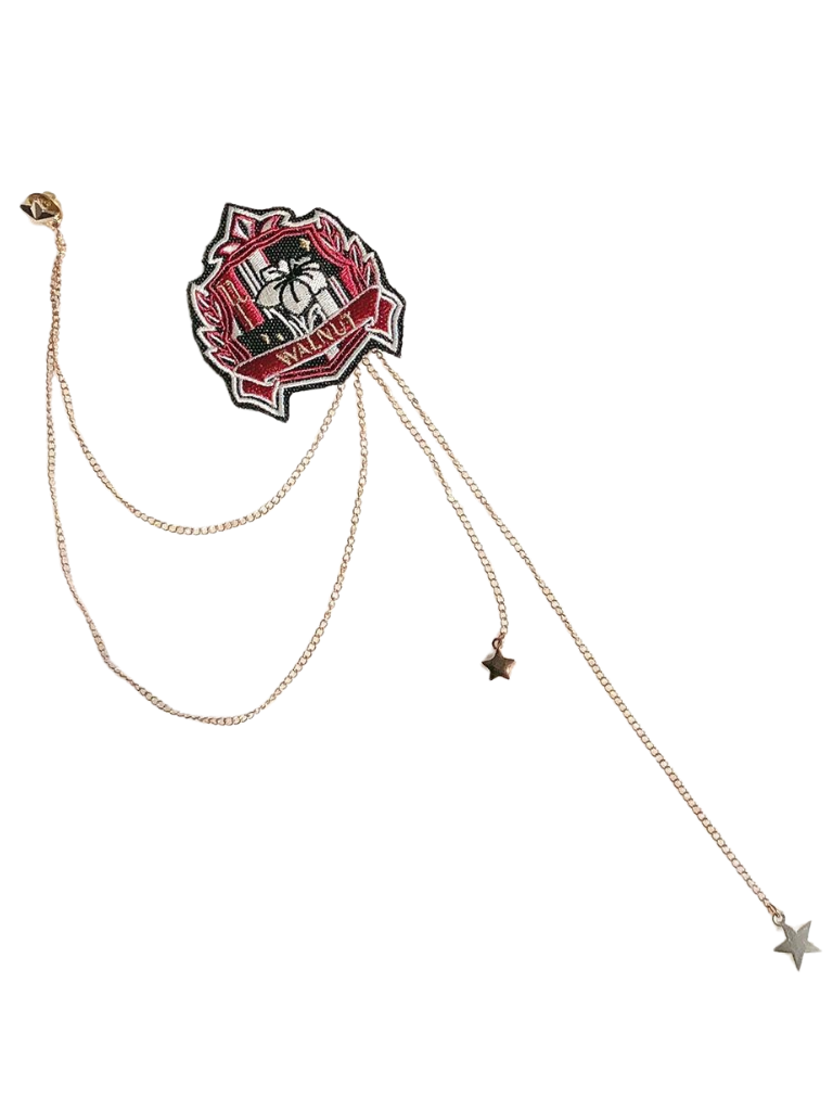 Jacket Cloak Retro Magic + College Brooch College