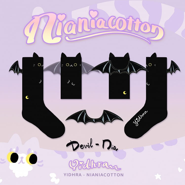 Kitty Design Sweet Lolita Calf Socks