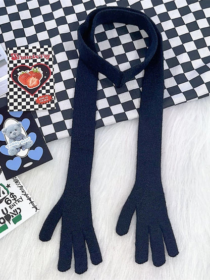 Y2K Hand-shaped Scarf