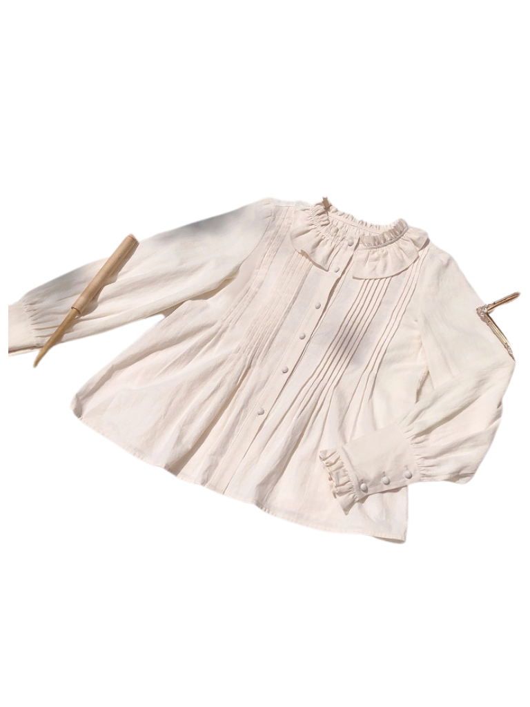 Lolita en dentelle à pois sur mesure, à configuration segmentée