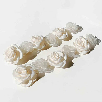White Floral Dress Accessory
