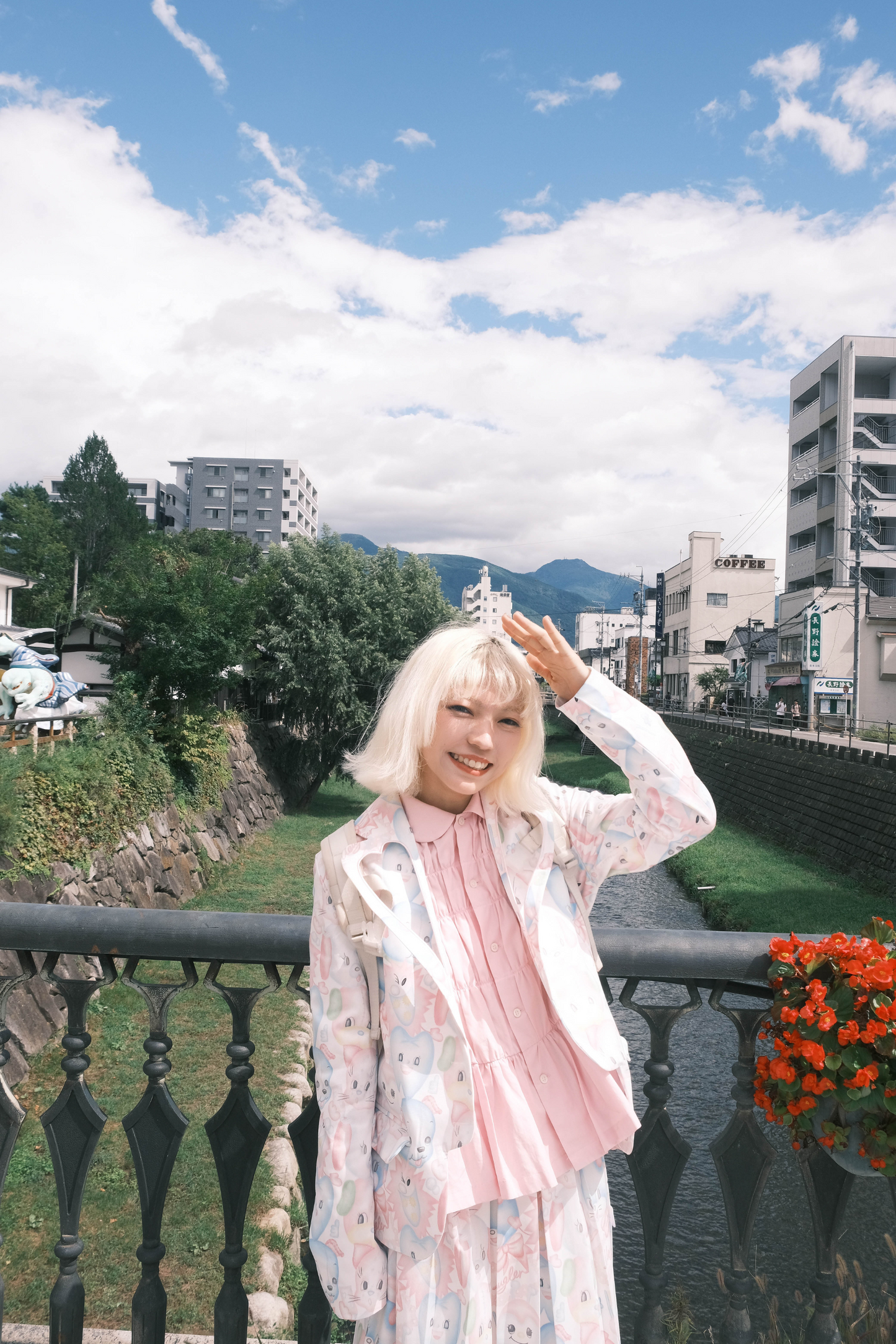 jacket y2k + collar skirt fantasy
