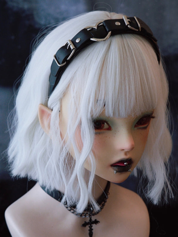 Schnalle Schwarz Verziertes Herz Design KC Gothic