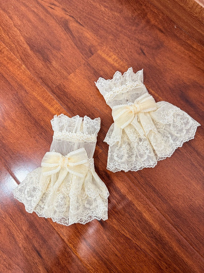 Beige Wrist Cuffs