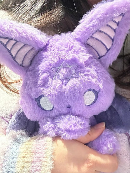 Purple Gothic Bat Plushie