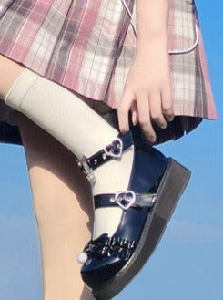 Toe Colorita Retro Soft Shoes Meowko Girl Round