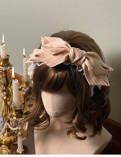 Rot / Schwarz / Rosa / Lila / Champagner Bowknot KC