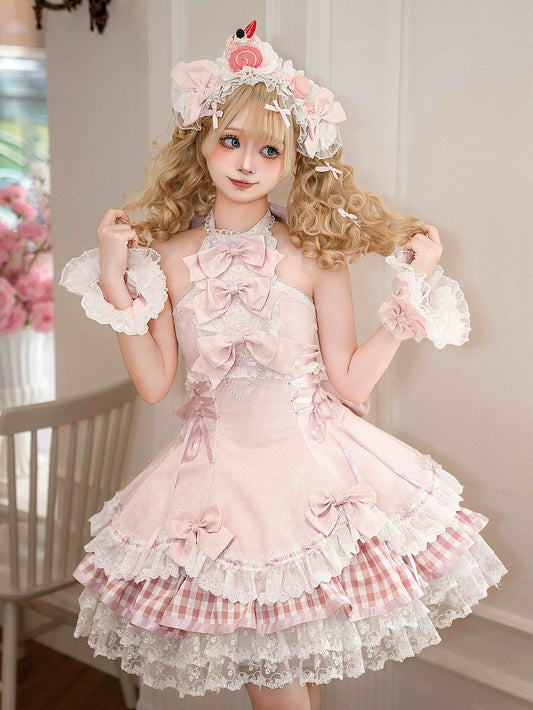 / Handgelenk Lolita Pink Sweet Cuffs Haarband