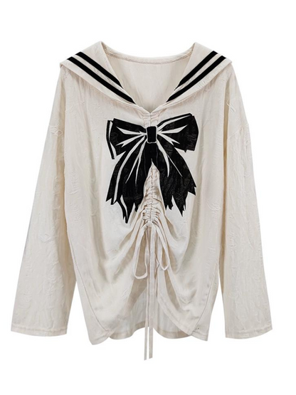 Dark Tops Sailor Ribbon