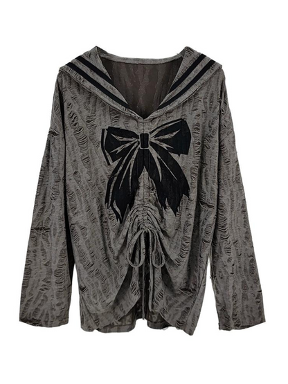 Dark Tops Sailor Ribbon