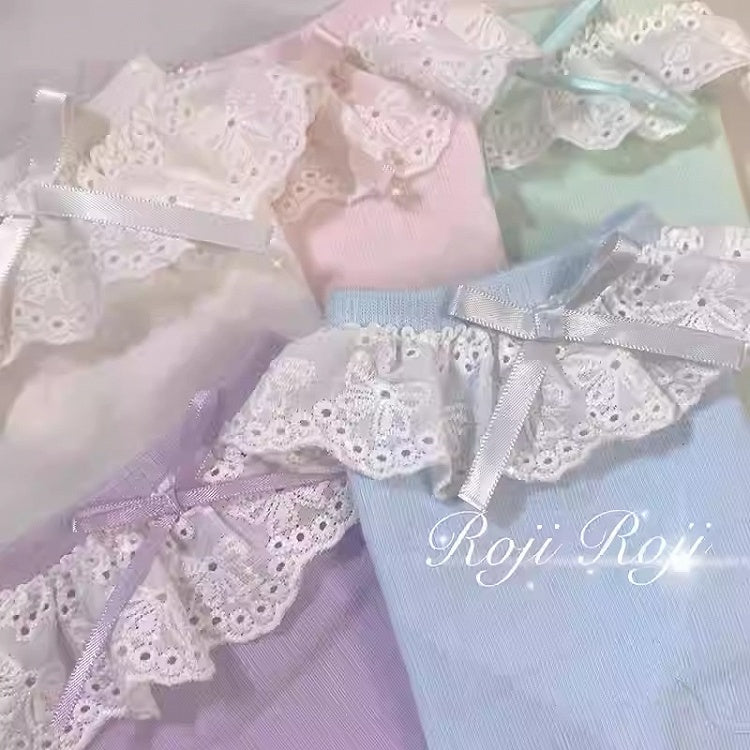 Lace Cuffs Lolita Stockings