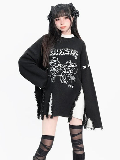 Subculture Mine Slit Loose Tops