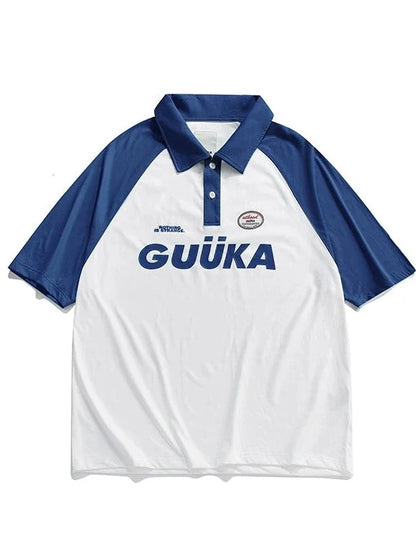 Tops Bicolor American Over Logo