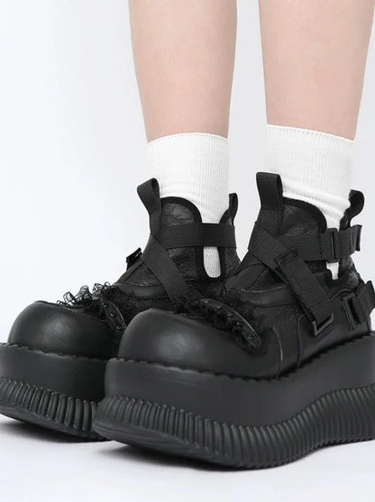 Pump Cross Volume Shoes Cut High