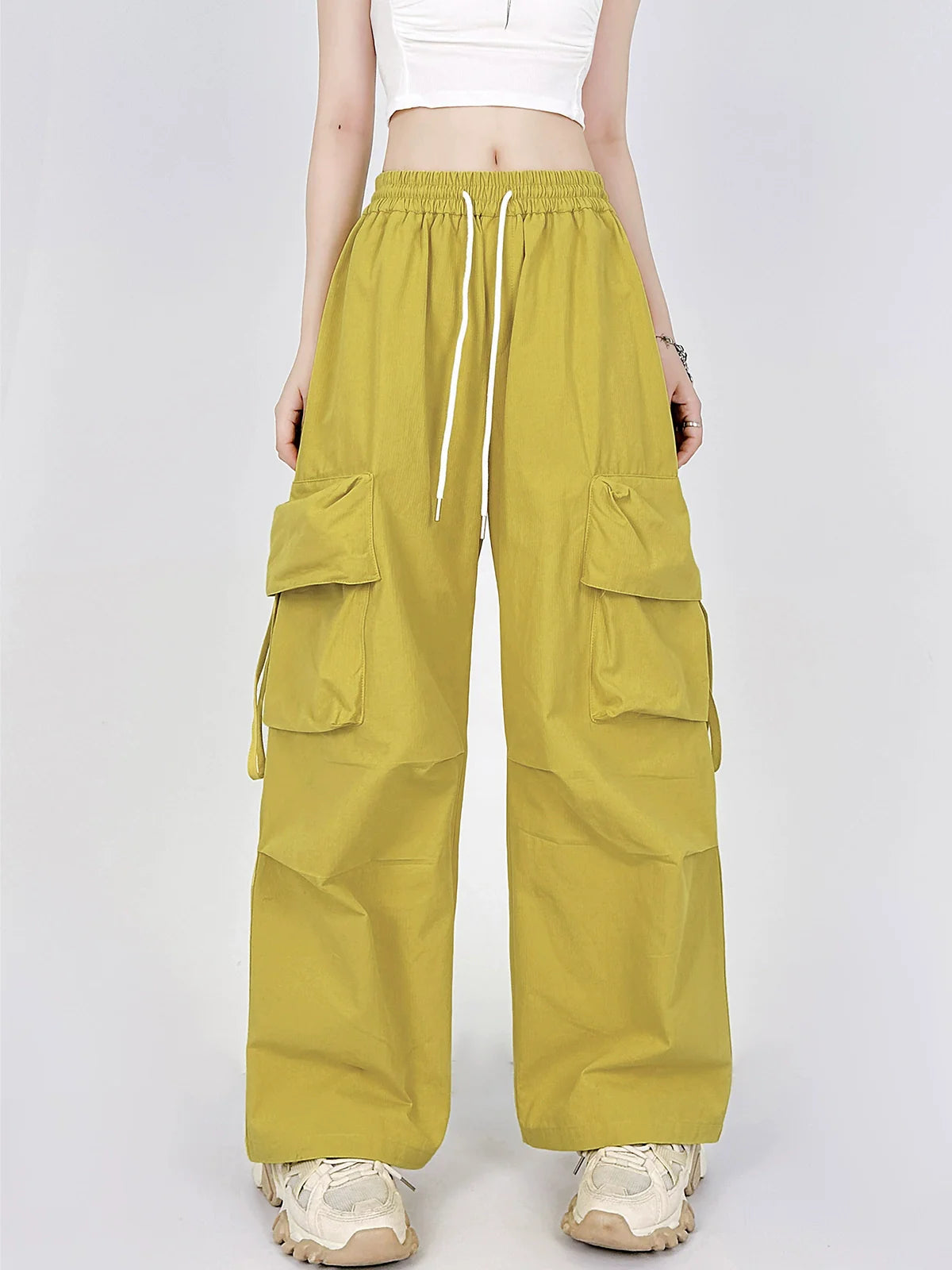 Pantalon cargo ample américain Street