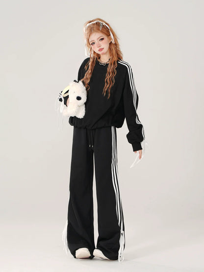 Casual Design Sweatshirt Side