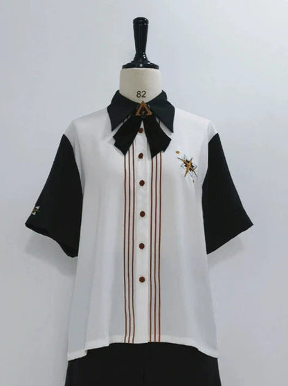 Embroidery Prince Accessory Retro Tie Ribbon + Shirt