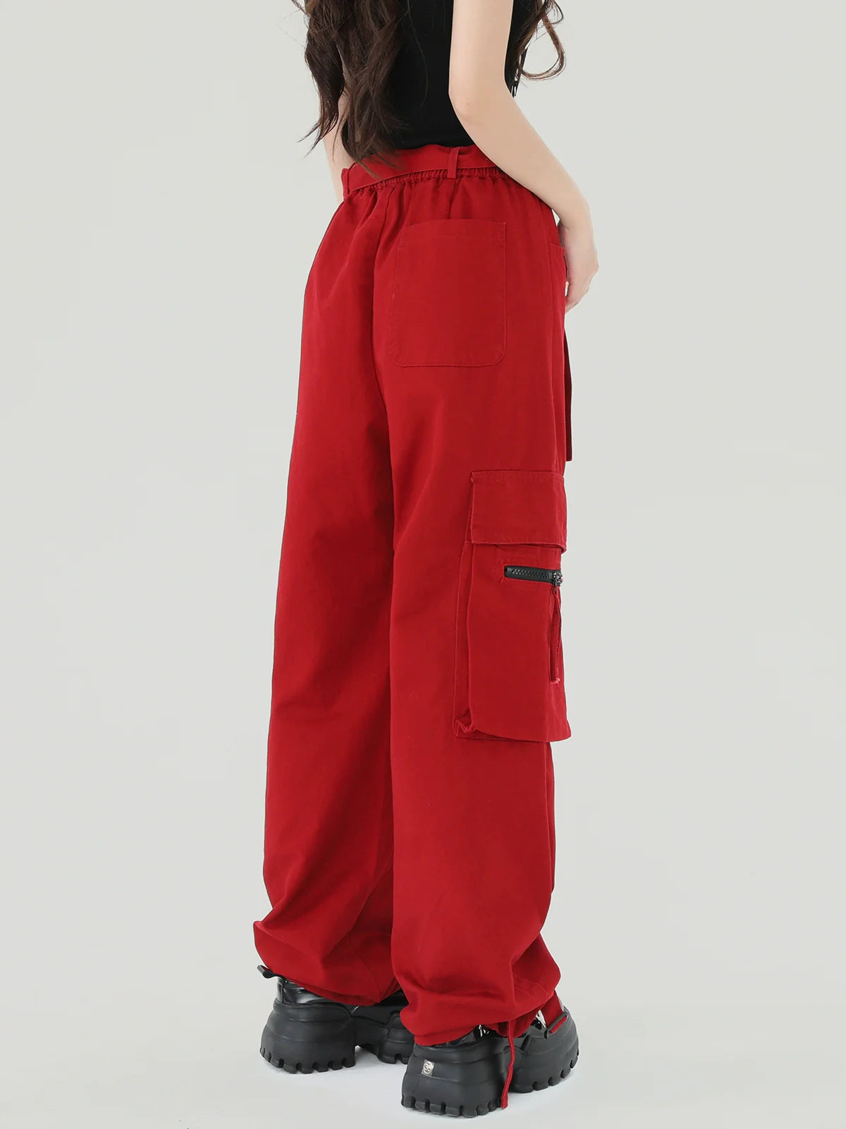Cargo American Pants Loose Street